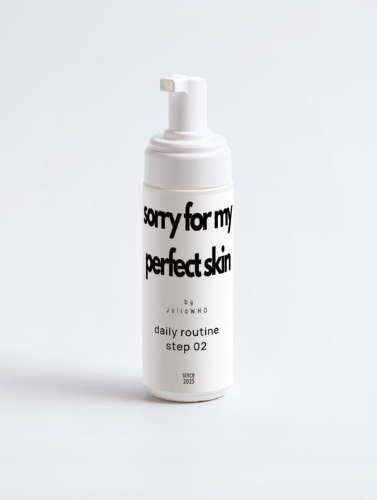 Cleansing foam -daily routine step 02